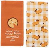 Pearhead Vakantie decoratie, herfst keuken theeservies, pompoen taart theedoeken