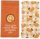 Pearhead Vakantie decoratie, herfst keuken theeservies, pompoen taart theedoeken
