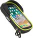 Sparco Blauwe Waterdichte Microvezel Fietstas Voor Mobiele Telefoons Met Touchscreen En Dubbele Ritssluiting