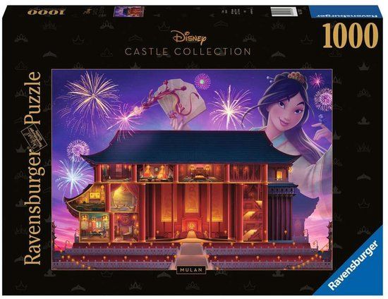 Ravensburger Puzzel Disney Castles Mulan - 1000 stukjes legpuzzel