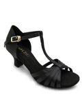 Capezio Sara Ballroom Shoe, 2 inch, zwart, 5,5 m