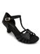 Capezio Sara Ballroom Shoe, 2 inch, zwart, 5,5 m