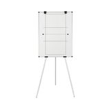 Bi-Office Kyoto Schildersezel met magnetisch bedrukt volleybalwhiteboard - 900x600mm - Gelakt stalen oppervlak met aluminium frame