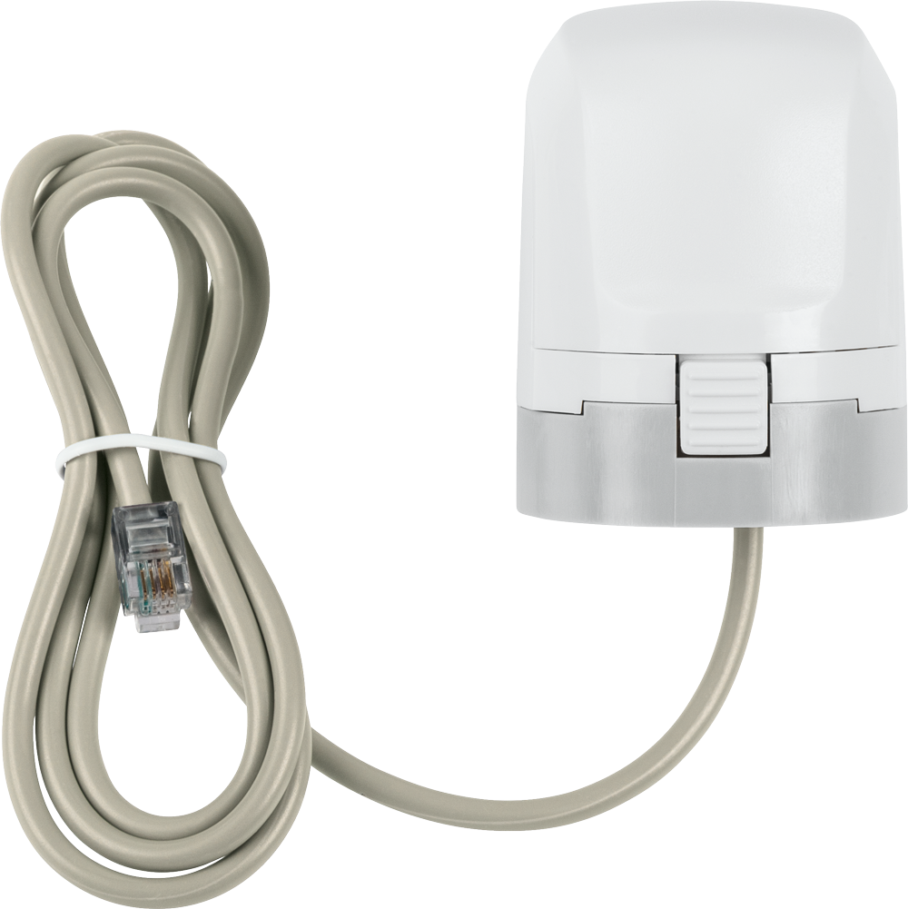 Homematic IP HmIP-VDMOT Thermostaatkranen wit, grijs