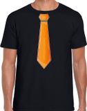 Bellatio Decorations Verkleed t-shirt voor heren - Zwart - Katoen - XL