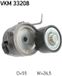 SKF Tendeur de courroie, courroie trapézoïdale à nervures SKF VKM 33208 Citroën