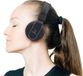 Renkforce RF-BTK-100 On Ear headset Bluetooth, Kabel Zwart, Grijs Headset, Vouwbaar