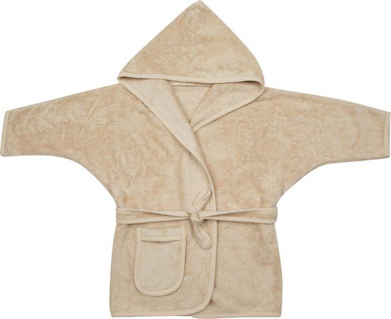 BEAU by Bo Timboo Kinderbadjas Frosted Almond 8/10 jaar - Bamboe - Unisex