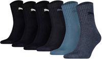 PUMA Sportsokken blauw / donkerblauw / zwart / wit