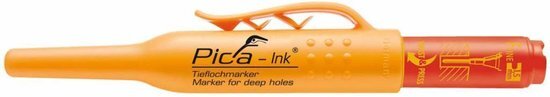 Pica Ink Diepe gaten marker rood