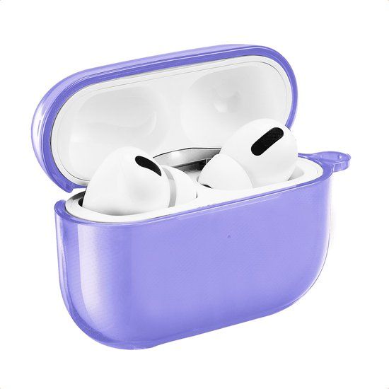 imoshion Neon Case - Hoesje geschikt voor AirPods Pro 2 / Pro 2 (2022) - Paars