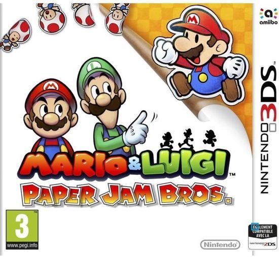 Nintendo Mario Luigi Paper Jam Bros