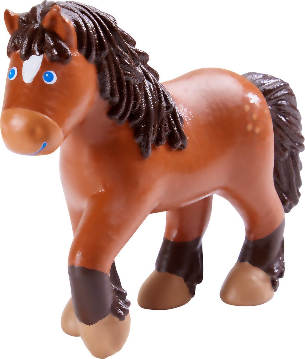 Haba Poppenhuispop Paard Kiara 14 X 11 Cm Bruin