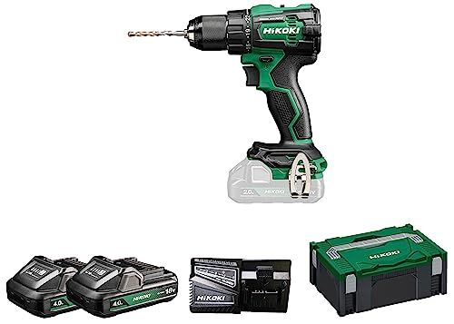 HIKOKI Akku Schlagbohrschrauber DV18DEW2Z - 18V - 2x 4,0 Ah - Brushless - HSCII Koffer