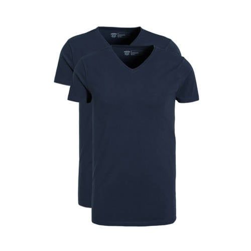Petrol Industries undershirt (set van 2) donkerblauw