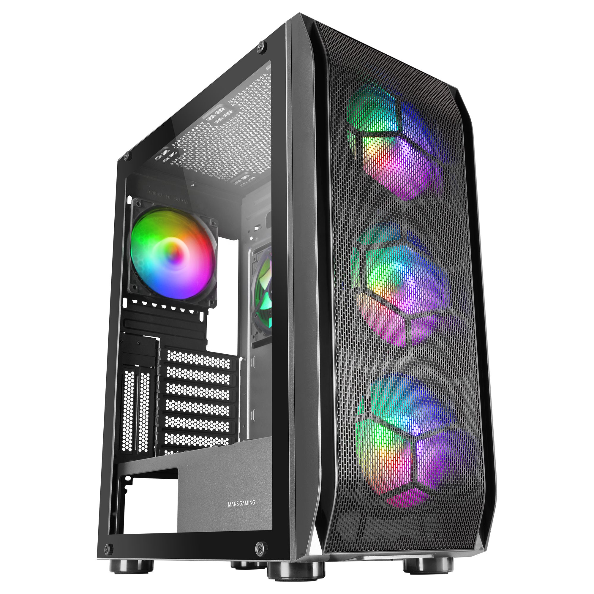 Mars Gaming MCKX computerbehuizing Tower Zwart