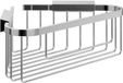 Villeroy & Boch Elements - Tender hoekdouchemand, hoekdoucheplank voor wandmontage, hoekdoucheplank van zink, doucheaccessoires, 260 x 206 x 82 mm, chroom