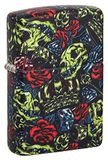 Zippo GITD Snake Design, stormaansteker, navulbaar, in hoogwaardige geschenkdoos 49696 Reg Glow in Dark Matte eenheidsmaat