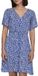 ONLY ONLEVIDA Women's Dress - Blue Floral - XS