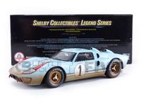 Shelby Collectibles 1:18 Ford GT40 MK II 1966 #1 Le Mans End Race