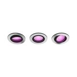 Philips Hue Centura - Smart LED Inbouwspot - 3-Pack - White and Color Ambiance - Bluetooth