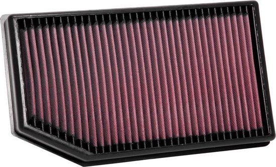K&N Vervangingsfilter Jeep Wrangler JL 2.0 & 3.6 2018- (33-5076) - Rood