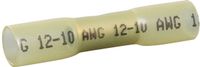 Quadrios 22C465 Stootverbinder Met krimpkous 4 mm² 6 mm² Volledig geïsoleerd Geel 1 set(s)