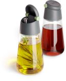 Lékué Olie/Azijn Dispenser - Set van 2 - Grey