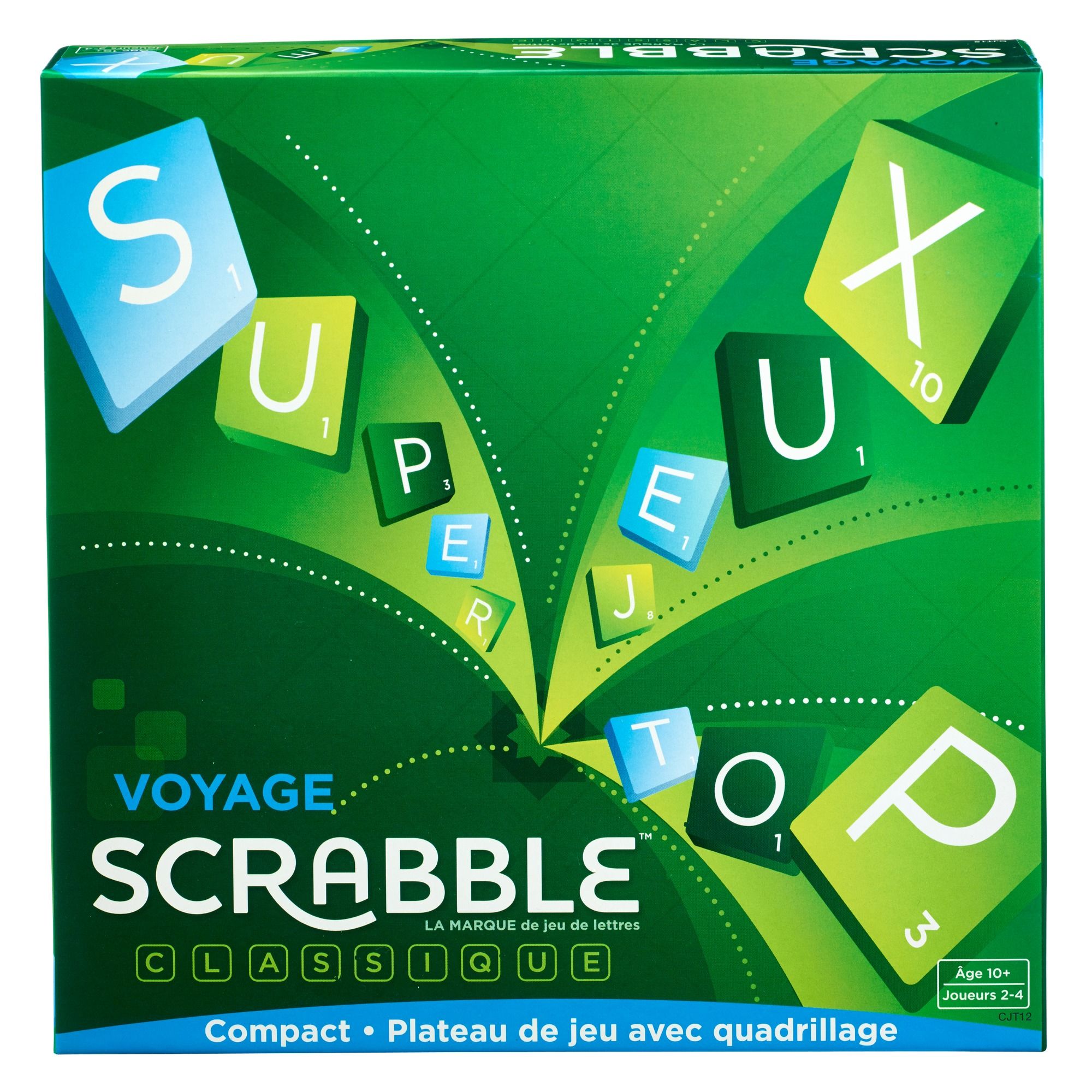 Mattel Games Scrabble Reiseditie Frankrijk | Bordspel | Frans