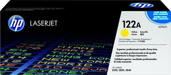 HP 122A Yellow Original LaserJet Toner Cartridge