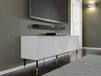 WOODKID meuble tv-hifi 4 portes blanc
