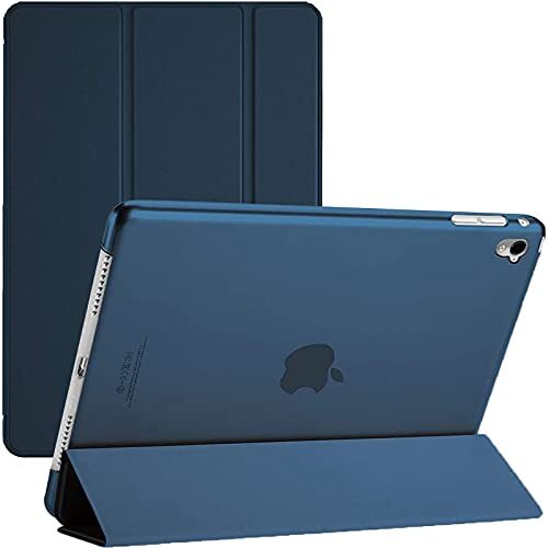 DataClout Slimme magnetische hoes voor Apple iPad 10.2" 9e generatie (2021), 8e generatie (2020), 7e generatie (2019) met automatische slaap/wake-functie (blauw)