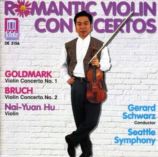 Romantic Violin Concertos - Goldmark, Bruch / Hu, Schwarz - CD
