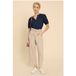 White Stuff Bella Broderie Mix Top French Navy