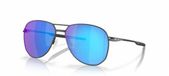 Oakley Contrail TI Satin Light Steel/ Prizm Sapphire Polarized - OO6050-04