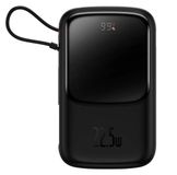 Baseus PPQD060101 Powerbank 10000 mAh Lithium-Polymère (LiPo) Noir