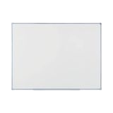 BoardsPlus Economy Magnetisch Whiteboard, 58 x 43 cm, Droog Afneembaar Gelakt Stalen Oppervlak, Grijs Frame