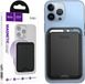 Hoco Portemonnee Pasjeshouder - Zwart - Wallet Geschikt voor MagSafe - Magnetische Kaarthouder Geschikt voor iPhone 17/16/15/14/13/12/Air/Plus/Pro/Pro Max