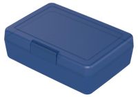 elasto Icecat Lunchbox "Lunch-Box" – Brotdoos voor kinderen, gemaakt van BPA-vrij kunststof, ideaal voor school en werk, duurzame lunchbox, geproduceerd in Duitsland – trendy blauw, PP