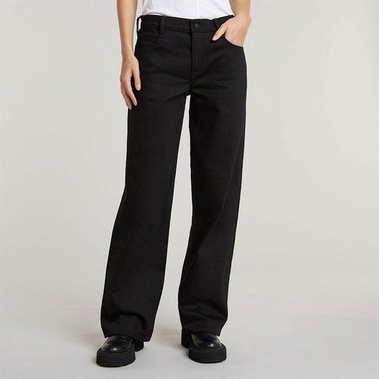 G-Star Judee Loose Fit Jeans - Pitch Black - Women's