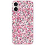 Apple iPhone 16 Plus Liberty wiltshire rose bedrukt siliconen hoesje