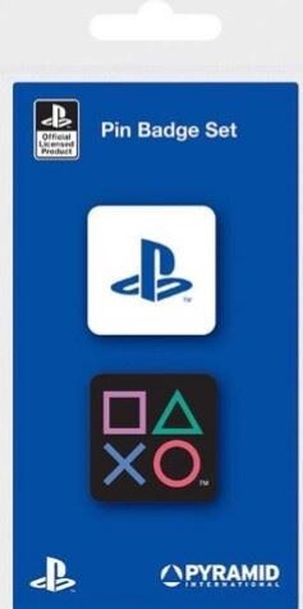 Pyramid International Playstation: Enamel Pin Badge Set Merchandise
