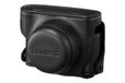 Panasonic DMW-CGK3E-K Compact Case - Black, Leather