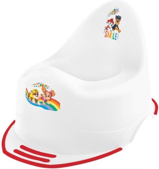 Paw Patrol Potje - Wit/Rood - 1 Jaar - Jongens en Meisjes