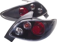 Set AutoStyle Set Achterlichten passend voor Peugeot 206 excl. CC/SW - Zwart