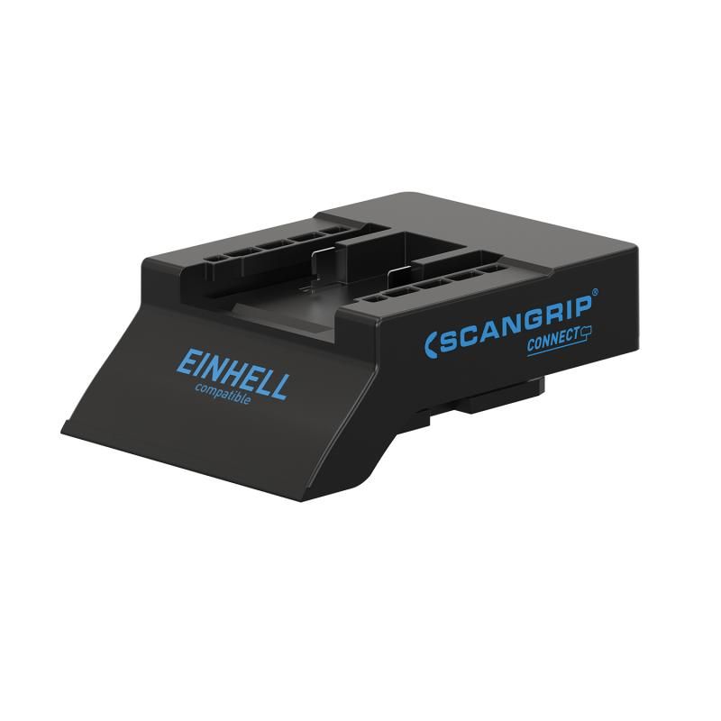 SCANGRIP Aansluitmodule voor EINHELL 18V/20V Accu - Zwart