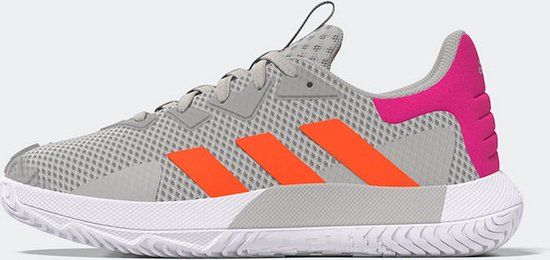 adidas SoleMatch Control Clay Dames Sportschoenen Tennis Grey/Orange