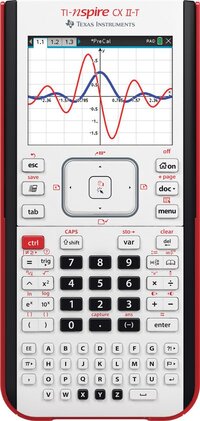Texas Instruments TI-Nspire CX II-T Grafische Rekenmachine - Wit/Rood