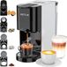 Capsule Koffiezetapparaat - Machine à expresso individuelle - Préparation rapide du café - Fonctionnalité 4 en 1 - Réservoir de 800 ml - Noir