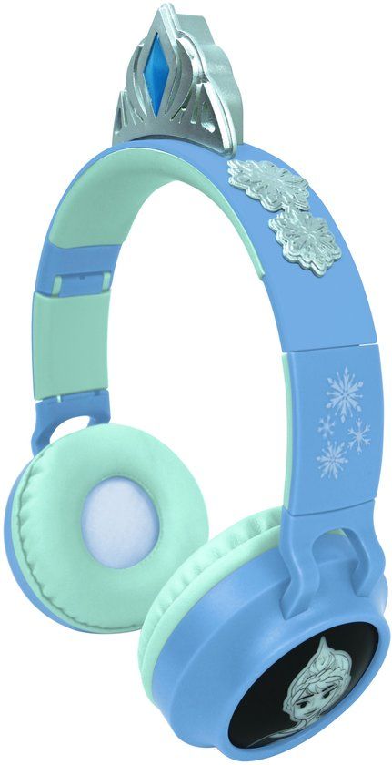 Lexibook 3D Frozen design Bluetooth® en Bedrade Opvouwbare Koptelefoon met veilige volumebeperking